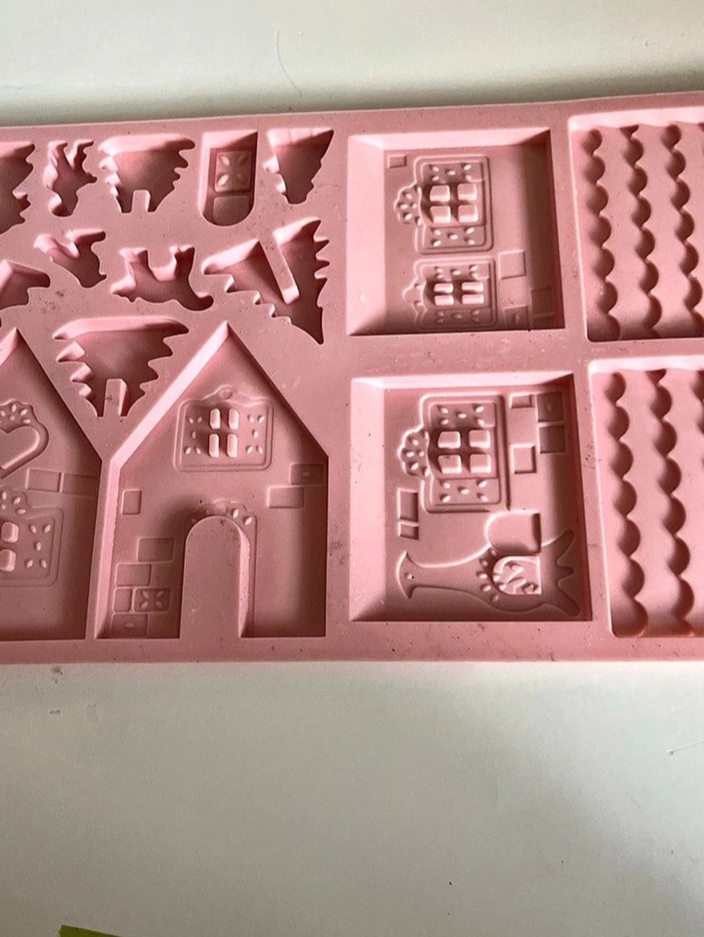 Gingerbread House Silicone Chocolate Mold Set of 2